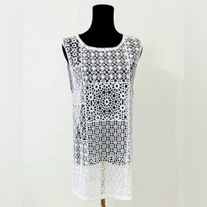 NWOT White RVCA Beach Cover-up XS